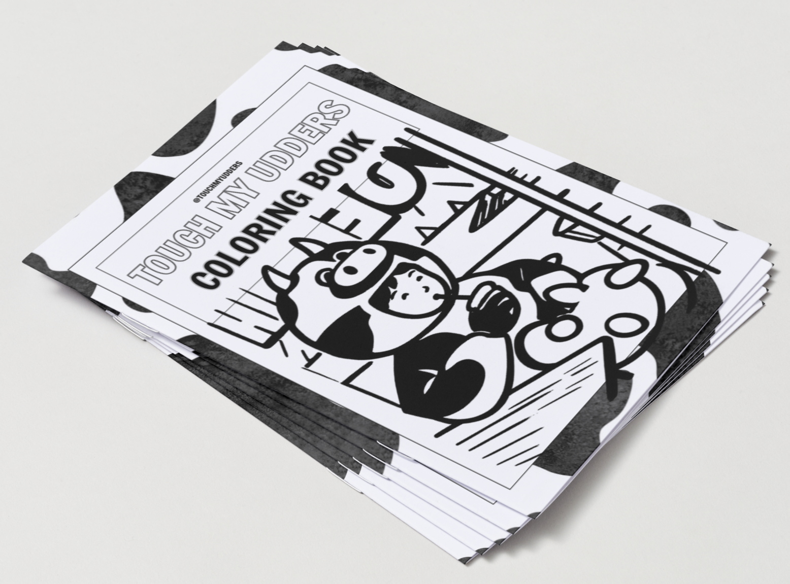 Touch My Udders Coloring Book