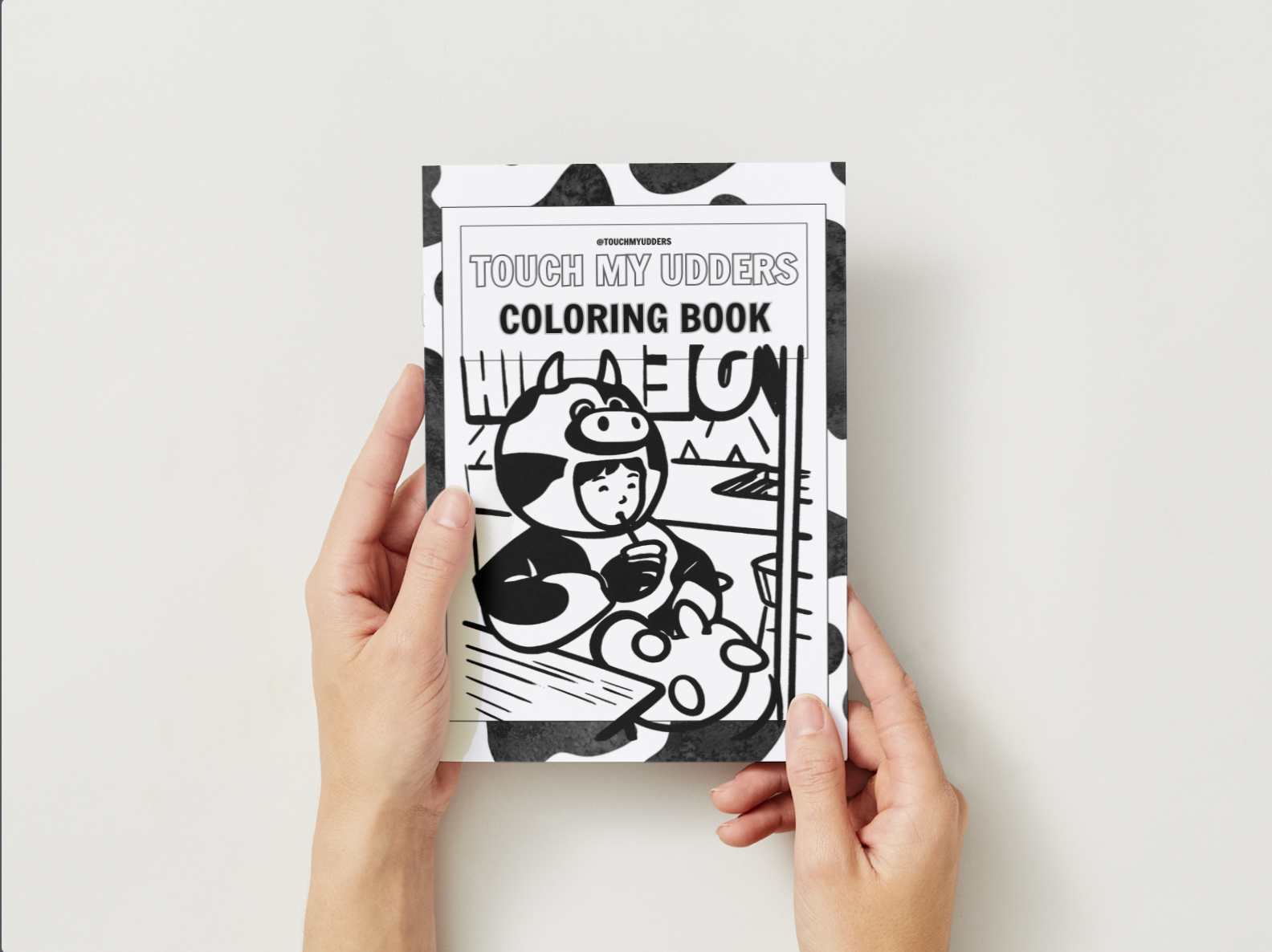 Touch My Udders Coloring Book